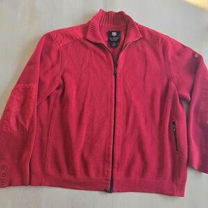 🇨🇭Victorinox Bold Red Lightweight Jacket/Zip up Sweater